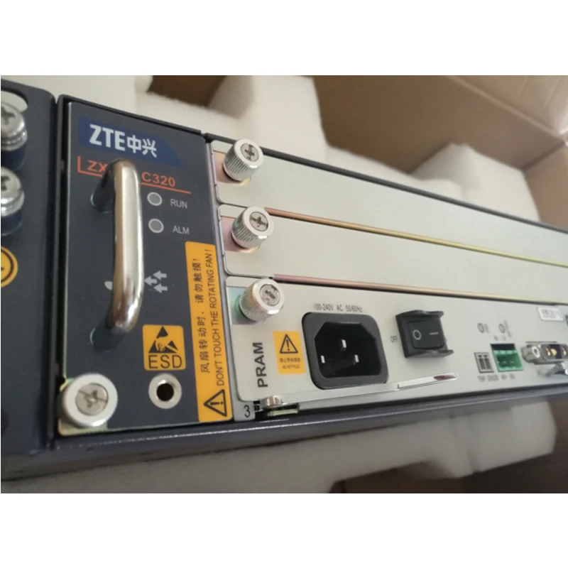 1GE C320 GPON OLT zte C320 SMXA/1 карта* 1 шт. с 1* коляска AC+ DC источник питания FTTH оптическая линия терминальное оборудование