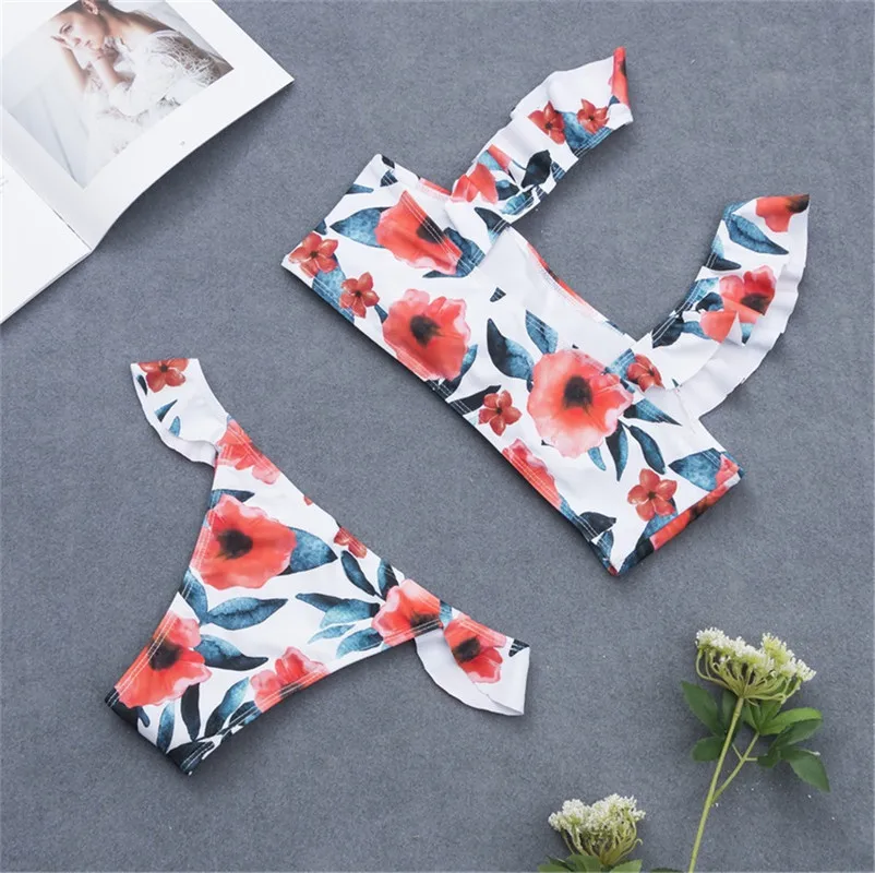 SAKKUS 2019 сексуальный бандо бикини женский купальник Бразильский набор пляжный