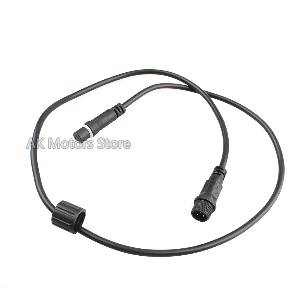 6V LED e-Bike Tail Light For Bafang Mid Motor Electric Bike Speed Sensor Extension Cable Hydraulic Brake Gear Shift Sensor