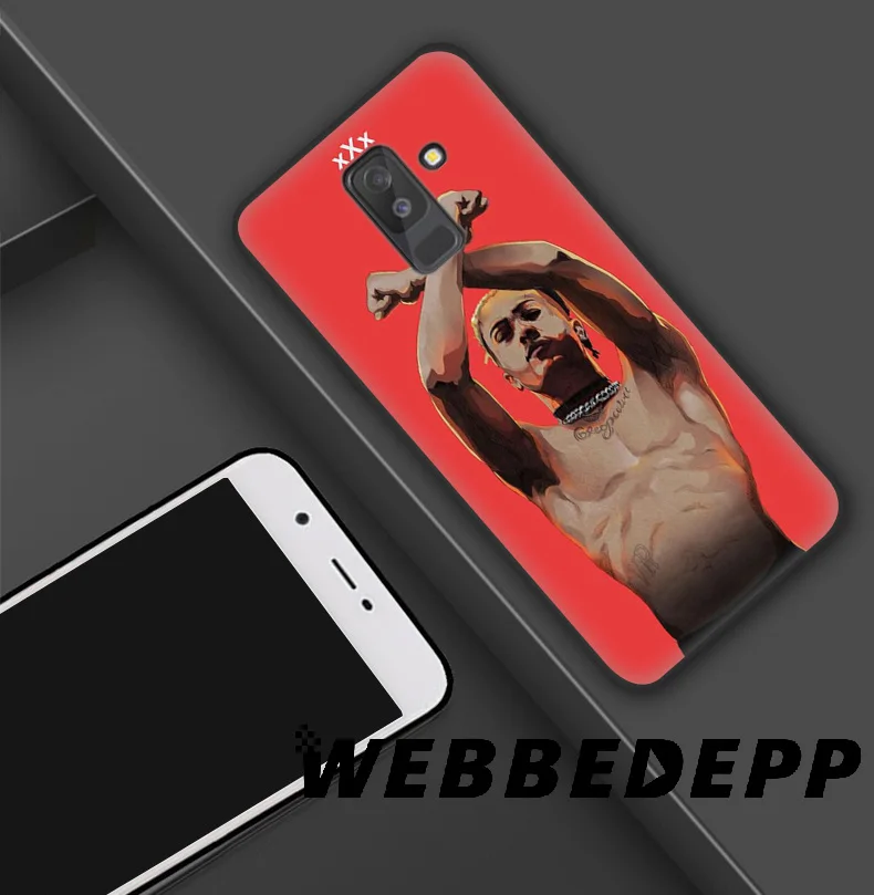 WEBBEDEPP Touch Eem Xxxtentacion Мягкий силиконовый чехол для Samsung Galaxy A9 A8 A7 A6 Plus 2018 A5 A3 2017 2016 Note 9 8
