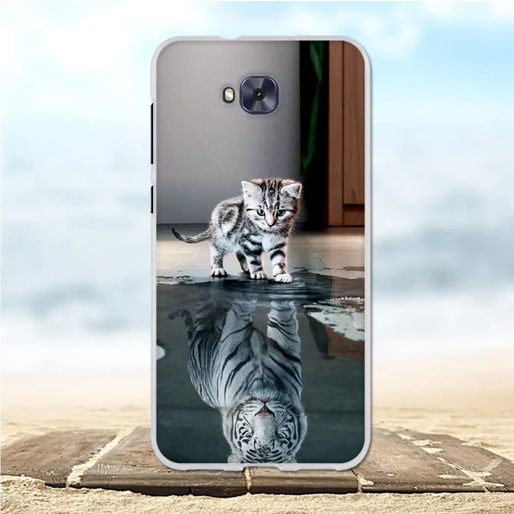 Чехол для Asus Zenfone 4 Selfie ZD553KL 3D милые сумки мягкий силиконовый чехол 5 &quot чехлы