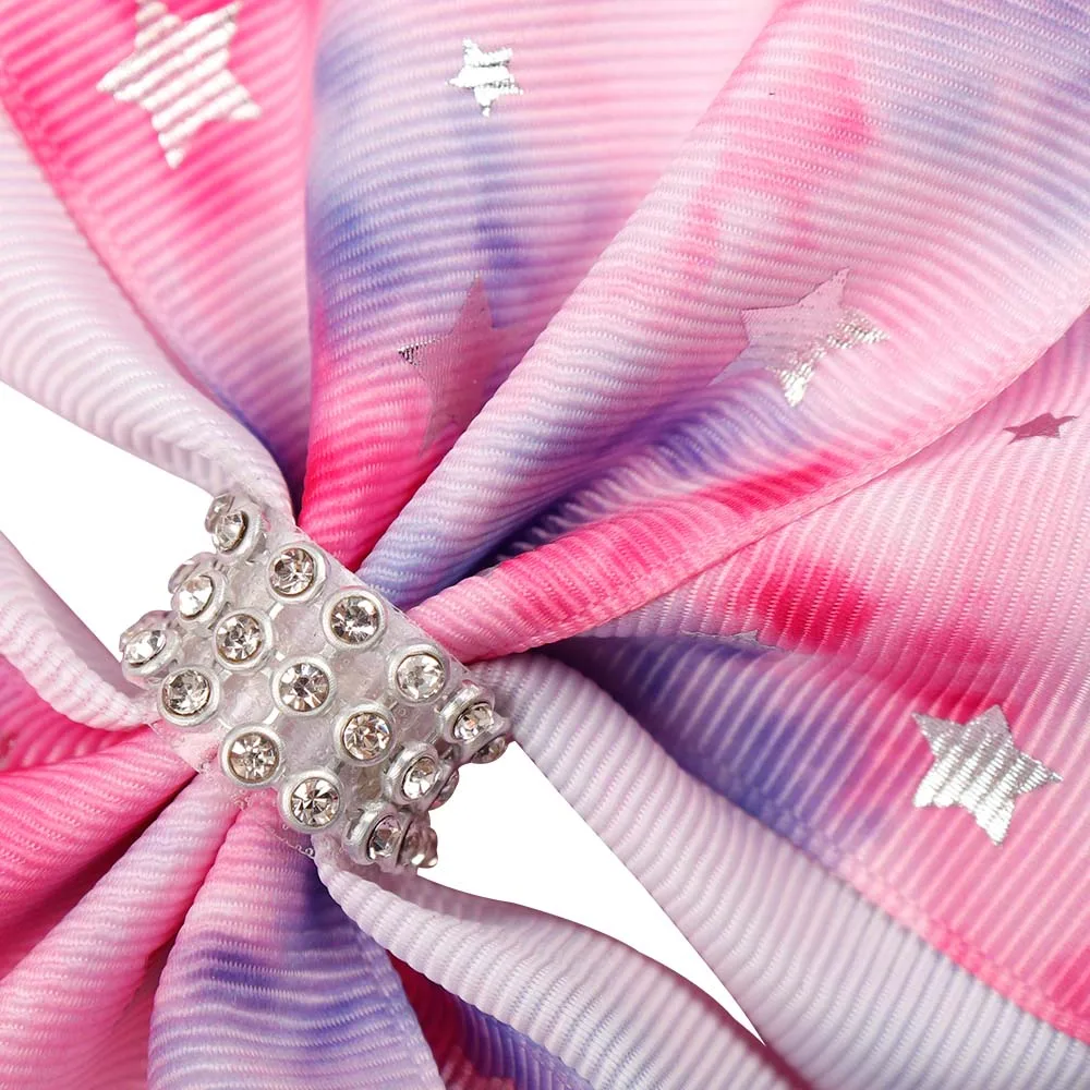 7-дюймовый телефон единорог лента бант для волос с зажимом девочек бутик заколка