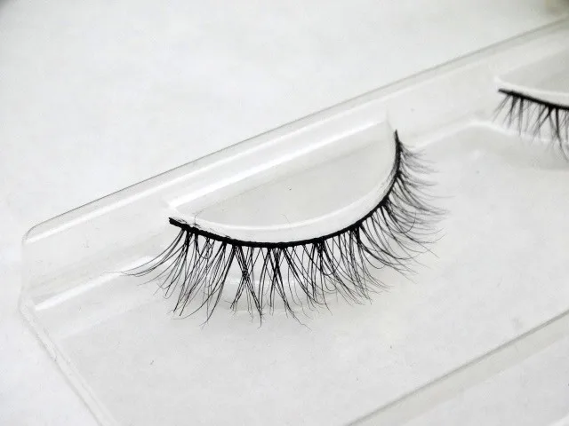 3D Stereo short false eyelashes mink Lashes Hand Made Natural become warped extension Naked makeup fake | Красота и здоровье