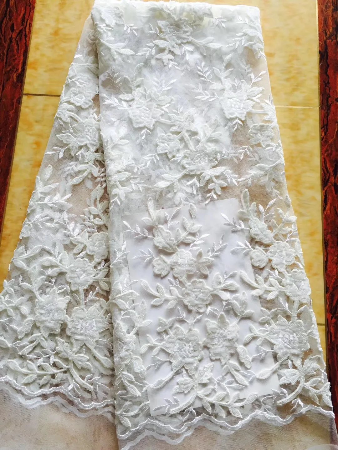 

White Sequins African Tulle Lace fabric for party dress,2018 New arrival African net mesh lace fabric wholesale and retail 1836