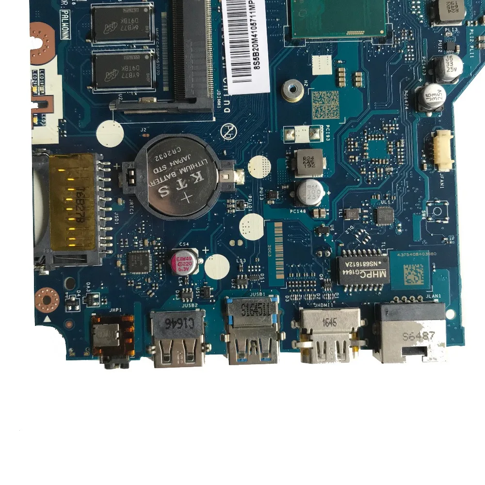 Высокое Качество для LENOVO Ideapad 110 15ISK Материнская плата ноутбука 5B20M41057 с I3 6100U 2 3 ГГц