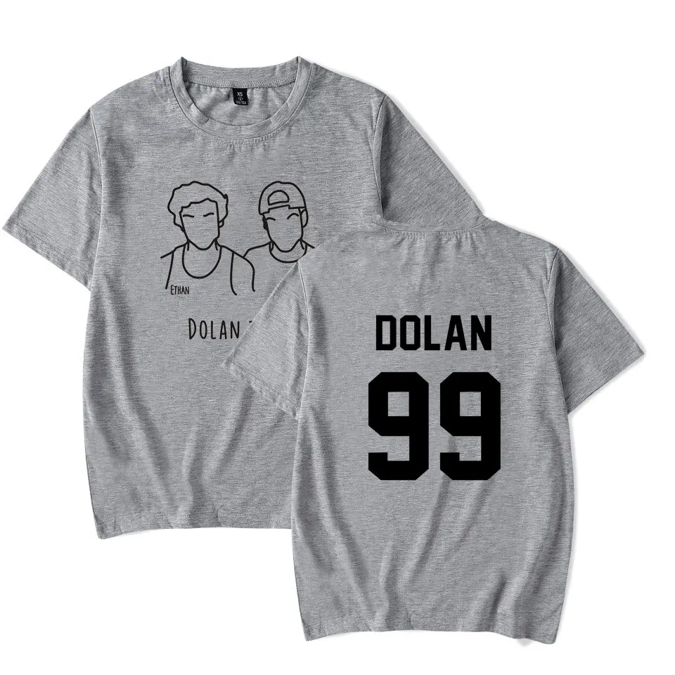 Футболка Dolan Twins летняя Хлопковая мужская футболка с принтом модные мужские