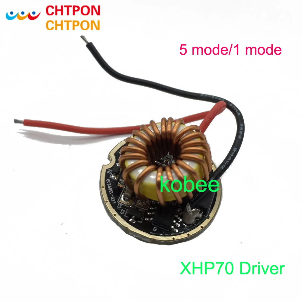 Светодиодный драйвер Cree XLamp XHP70 XHP70.2 6 в фонарь 22 мм с режимом/5 режимами вход 15