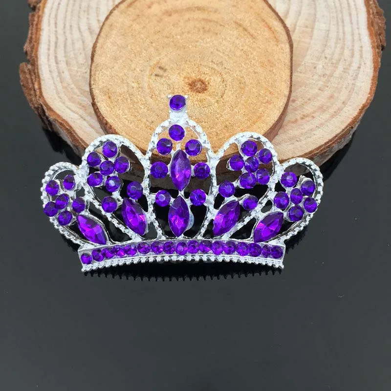 50 шт Многоцветный корона с украшением в виде кристаллов камни стразы аппликация