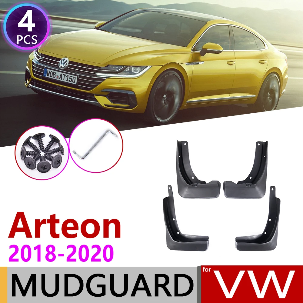 4 шт. для Volkswagen VW Arteon 2018 2019 2020 Передняя Задняя Автомобильная брызговика щитки