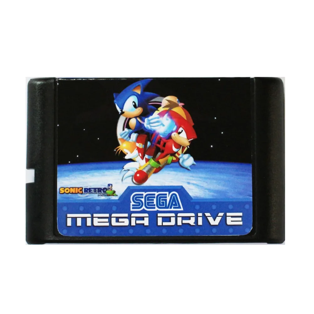 Игровая карта Sonic Classic Heroes 16 bit MD для Sega Mega Drive SEGA Genesis|Картриджи| |