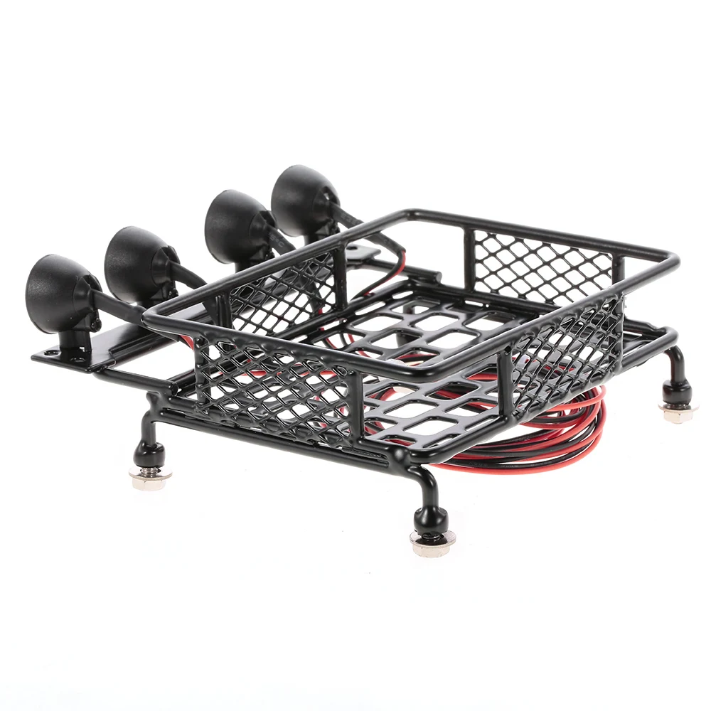 Радиоуправляемые автомобильные детали багажник на крышу световая балка для 1/10