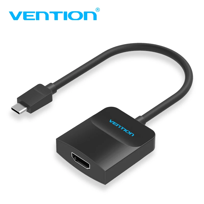 Адаптер Vention Type C 3 1 в HDMI конвертер с поддержкой 4K * 2K для Apple Macbook 12 дюймов и Google
