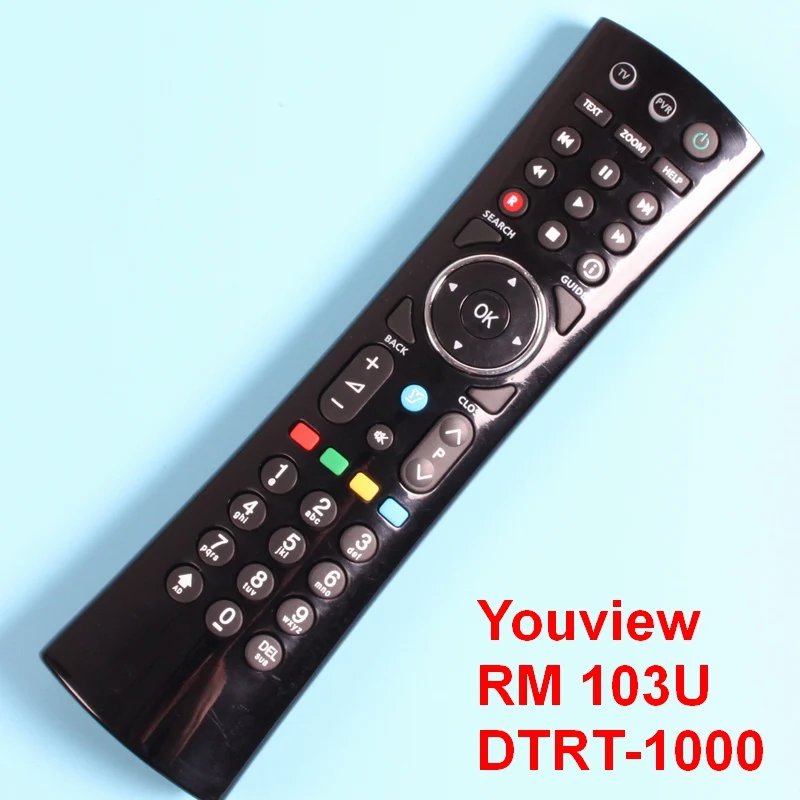 Пульт дистанционного управления Управление для HUMAX 103U Youview DTR T1000 TR T1010 T2000 RM 103u с ТВ