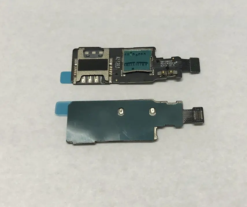 Новинка оригинальный держатель для считывателя Sim-карт Samsung Galaxy S5 Mini G800F гнездо