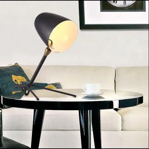 Светодиодная Складная Лампа современная офисная Настольная лампа с зажимом 110 В