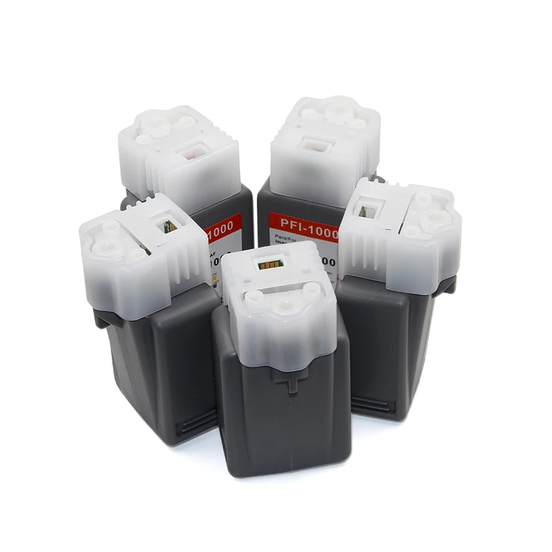 12 color cartridges for Canon Pro 1000 printer compatible ink cartridge with chip and pigment ink