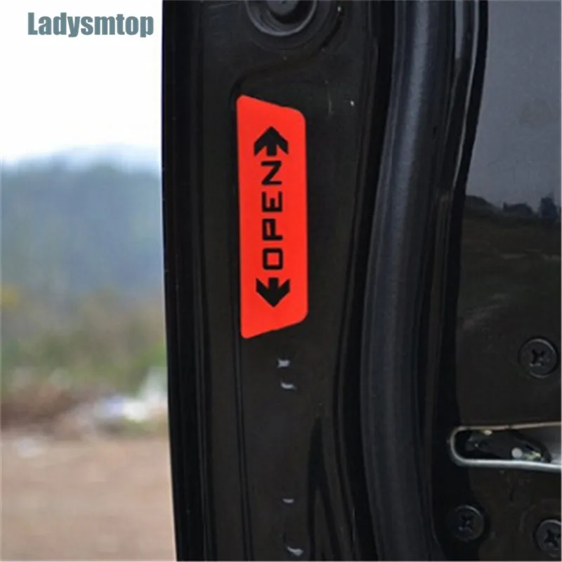 Ladysmtop дверь автомобиля Открытый предупреждающий стикер чехол для Chery Tiggo Fulwin A1 A3 QQ