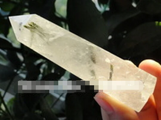 SUIRONG---323 + натуральный имеют турмалин кристалл кварца ТОЧКА Исцеление | Дом и сад