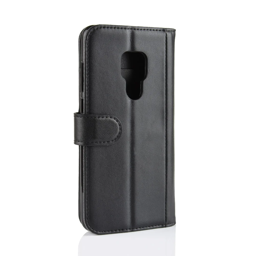 HUDOSSEN For Huawei Mate 20 HMA-L09 HMA-L29 Case Luxury Flip Genuine Leather Soft TPU Back Cover Phone | Мобильные телефоны и