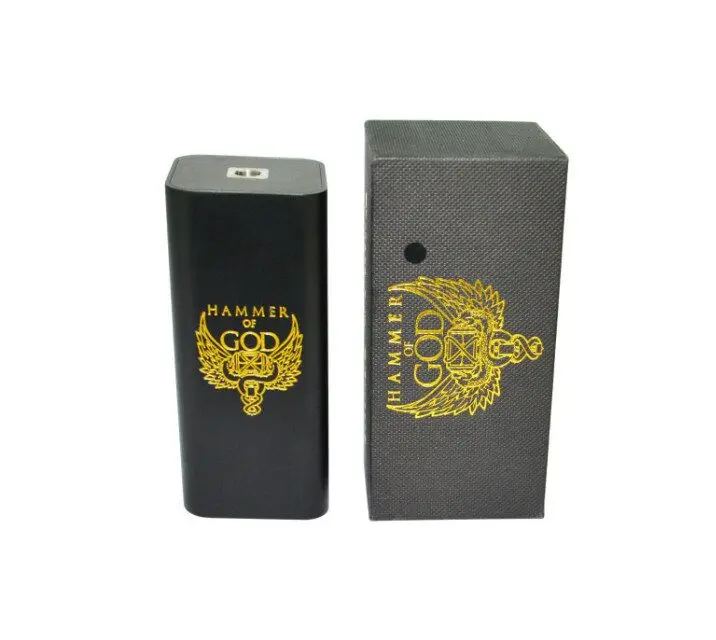 Электронная сигарета Hammer of God V3 коробка мод мощный вапоризатор механический Vape