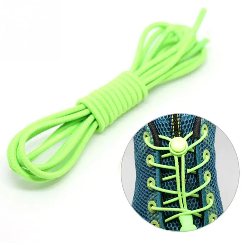 2x эластичный без-галстуком-бабочкой блокировки шнурки с пряжками для Спортивная повседневная обувь