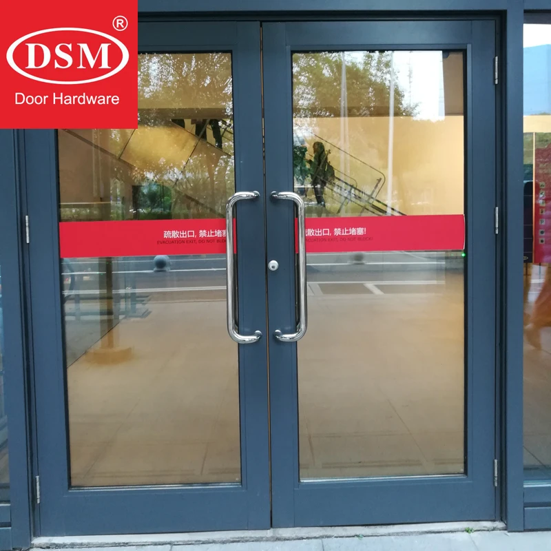 

SUS304 Grade Stainless Steel Polishing Brushed Entrance Door Handle Fits For Metal Frame Doors PA-117