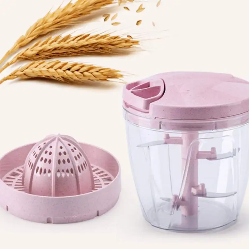 Бытовая мощная ручная мясорубка ручной измельчитель для еды дробилка мясного