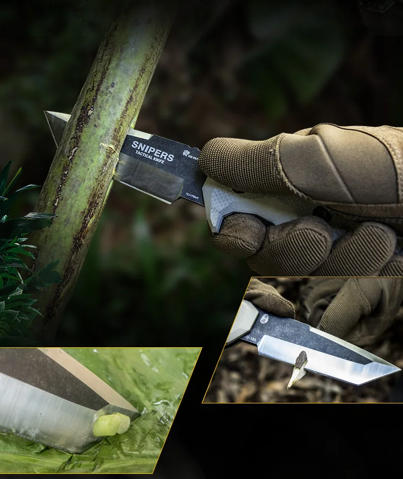 Комплект Электронных компонентов HX OUTDOORS 7Cr17MoTactical ножи с фиксированным лезвием с Ножи инструменты для выживания и спасения ножи охотничьи коррозионной стойкости для охоты, для улицы