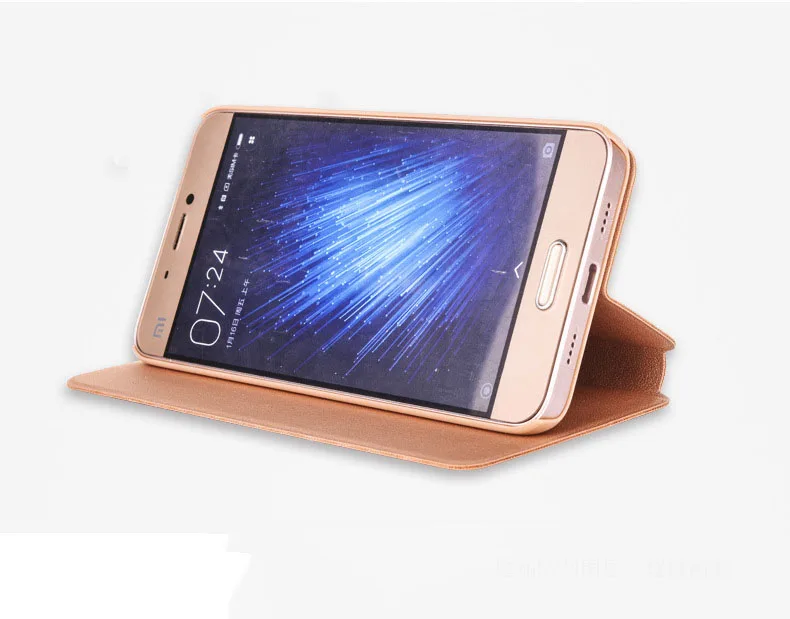 Роскошный умный флип-чехол из искусственной кожи для Xio mi A1 чехол с функцией