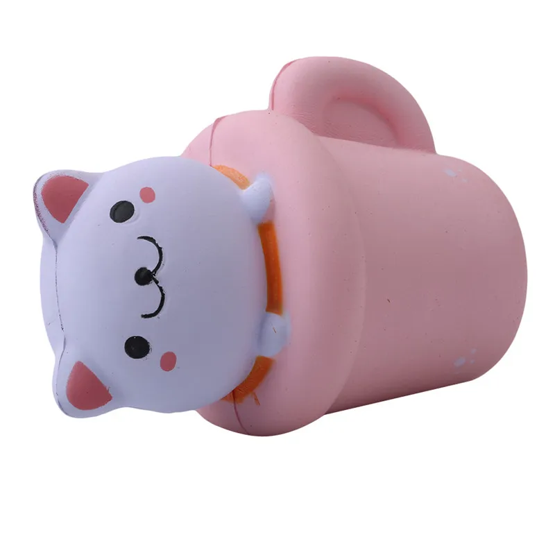 Новый 14 см Jumbo Милая чашка кошка забавная игрушка ролевые симуляторы Обучающие