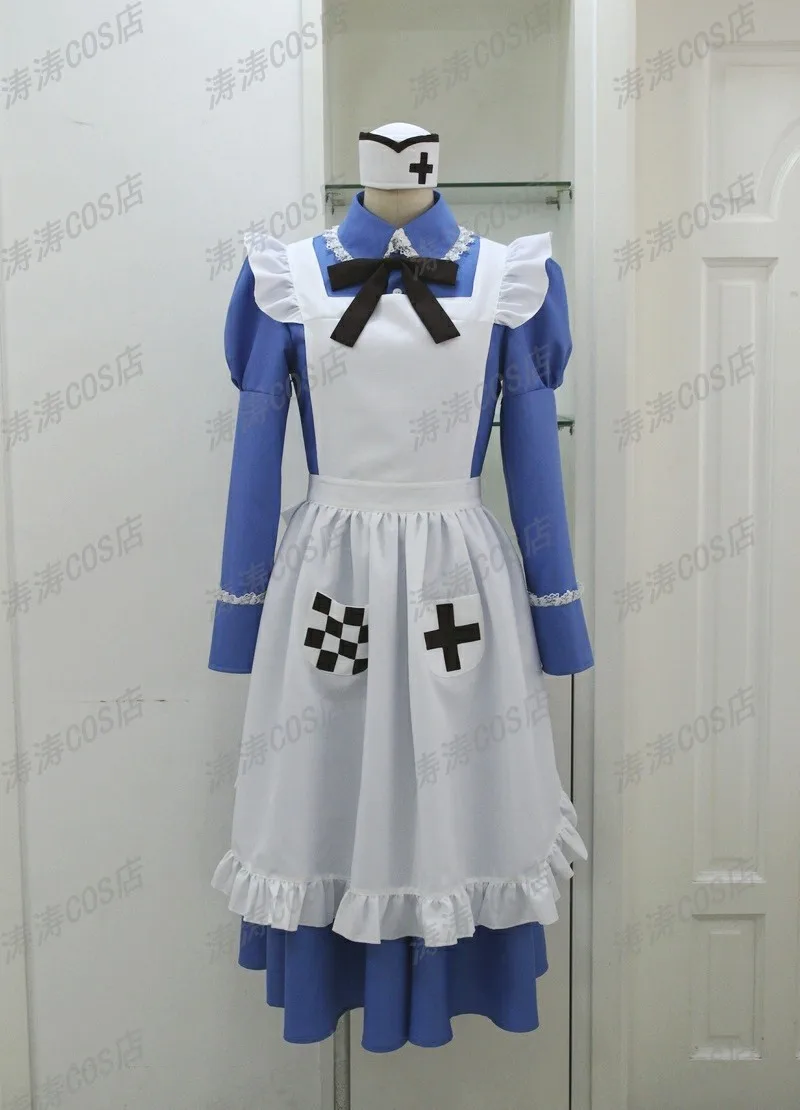 Костюм для косплея аниме Axis Powers Hetalia APH Rosa kirlands костюм на Хэллоуин бесплатная