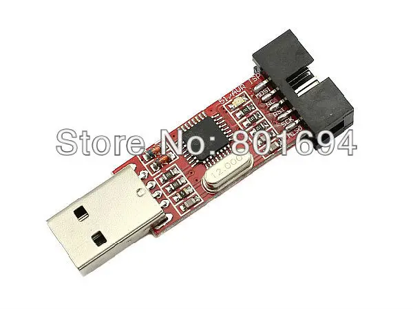 10 шт./лот USB ISP программист для ATMEL AVR/USB ASP 51 AVR плата загрузчика|programmer for atmel avr|programmer