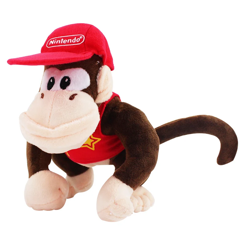22cm Diddy Kong Monkey Animal Anime Games Hanuman Plush Toy Doll | Игрушки и хобби