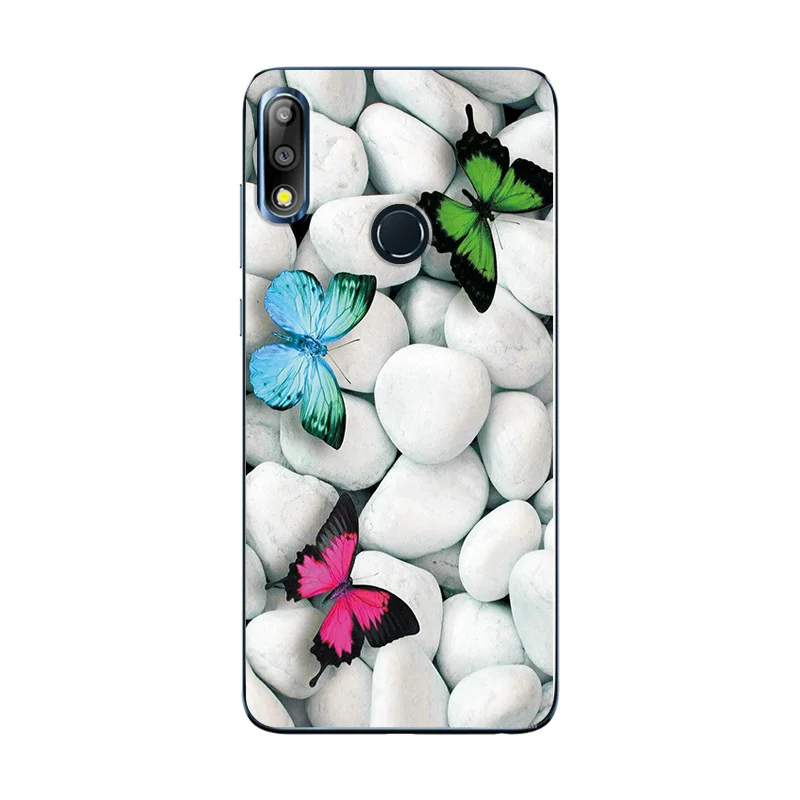 W82 Милый модный чехол для телефона Zenfone Max M2 ZB633KL Animal Love Heart задняя крышка для Zenfone Max Pro M2 ZB631KL чехол-бампер - Цвет: W82