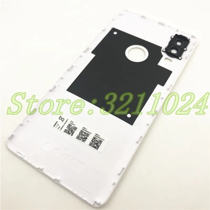 

10Pcs/Lot 100% Original New For BQ Aquaris X2 Back Cover Housing Case Battery Door +Camera Lens+Logo