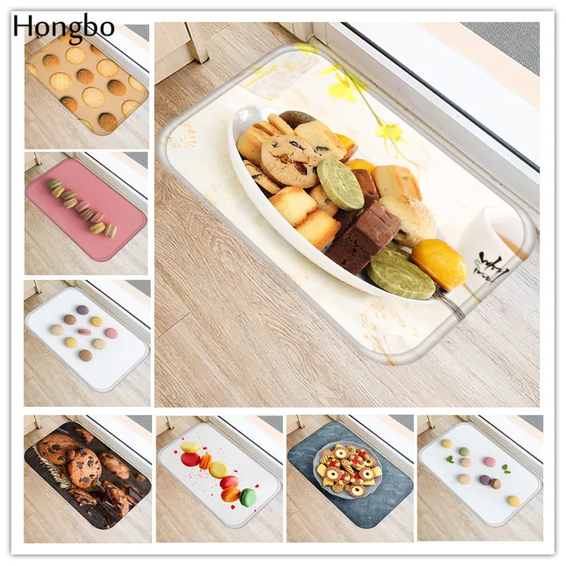 Коврики Hongbo Macaroon с рисунком печенья противоскользящий напольный коврик уличные