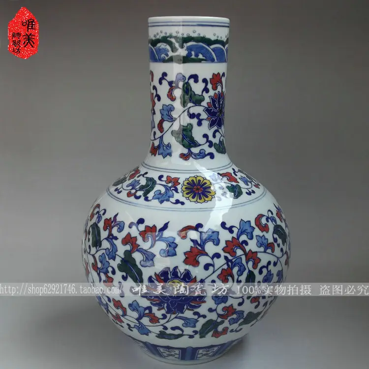 

Керамическая Сине-белая ваза Jingdezhen, сине-белая антикварная сине-белая ваза для дома