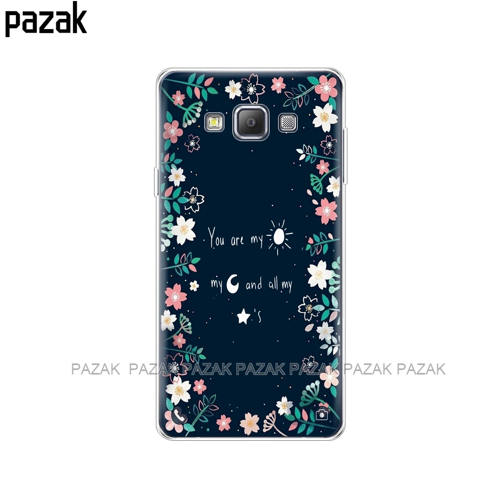 34260 Силиконовый чехол для телефона samsung Galaxy A3 A300 A300F чехол s мягкая задняя крышка из ТПУ для samsung A3 A300 чехол Новые - Цвет: 34260
