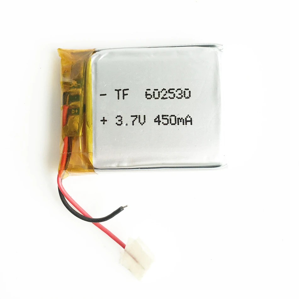

10 3,7 V 450mAh 602530 - LiPo Mp3 Mp4 PAD DVD DIY bluetooth