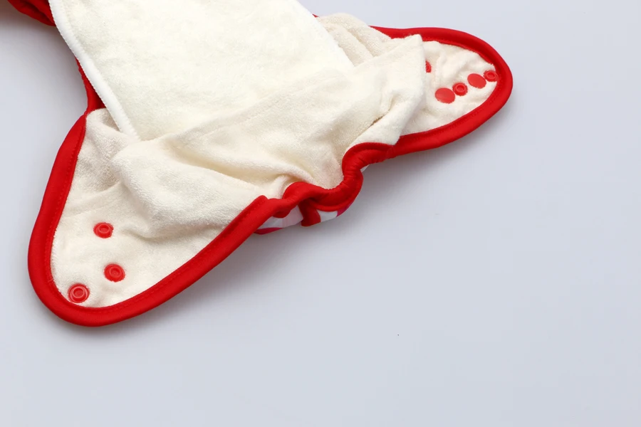 Jinobaby натуральная Бамбуковая ткань подгузник моющийся подгузник Baby многоразовый подгузник с бамбуковая вставка(для новорожденных и детей до 15 кг