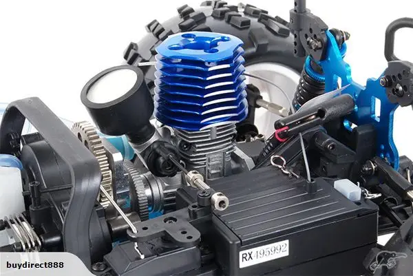 Абсолютно Новый HSP 94762 1/8 2 4 ГГц нитровая сила 4WD внедорожный RC Внедорожник Monster RTR |
