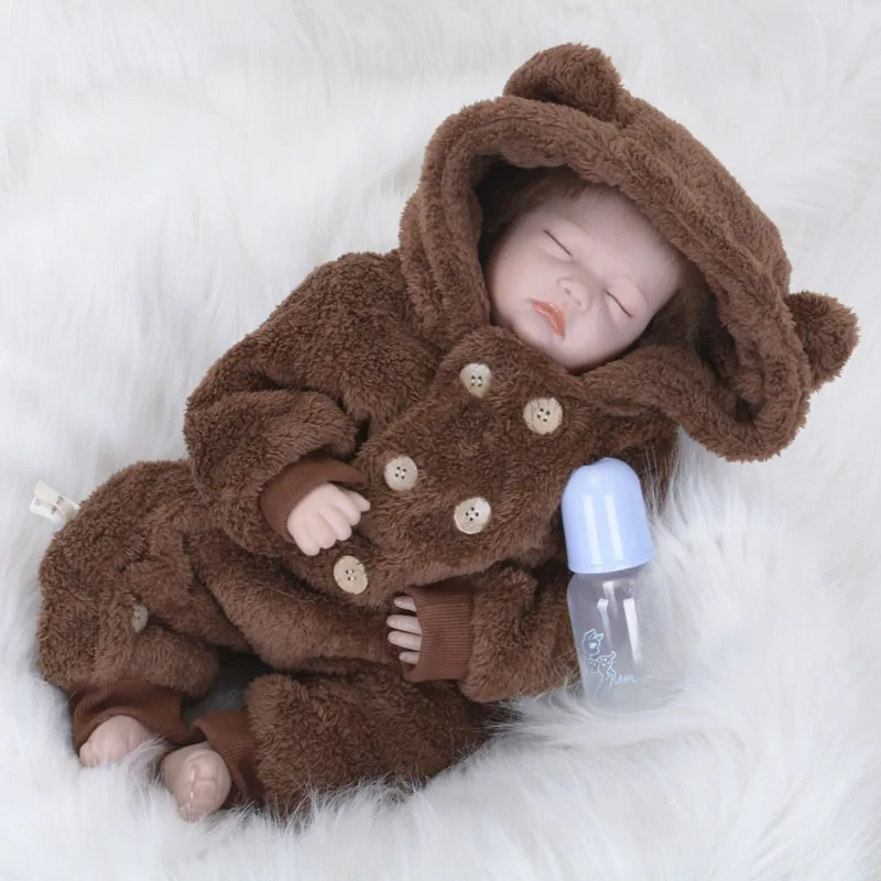 LEOOFU 55cm 22 inch bebe reborn dolls body model baby girls boys toy eyes high quality toys shop resin anime doll | Игрушки и хобби