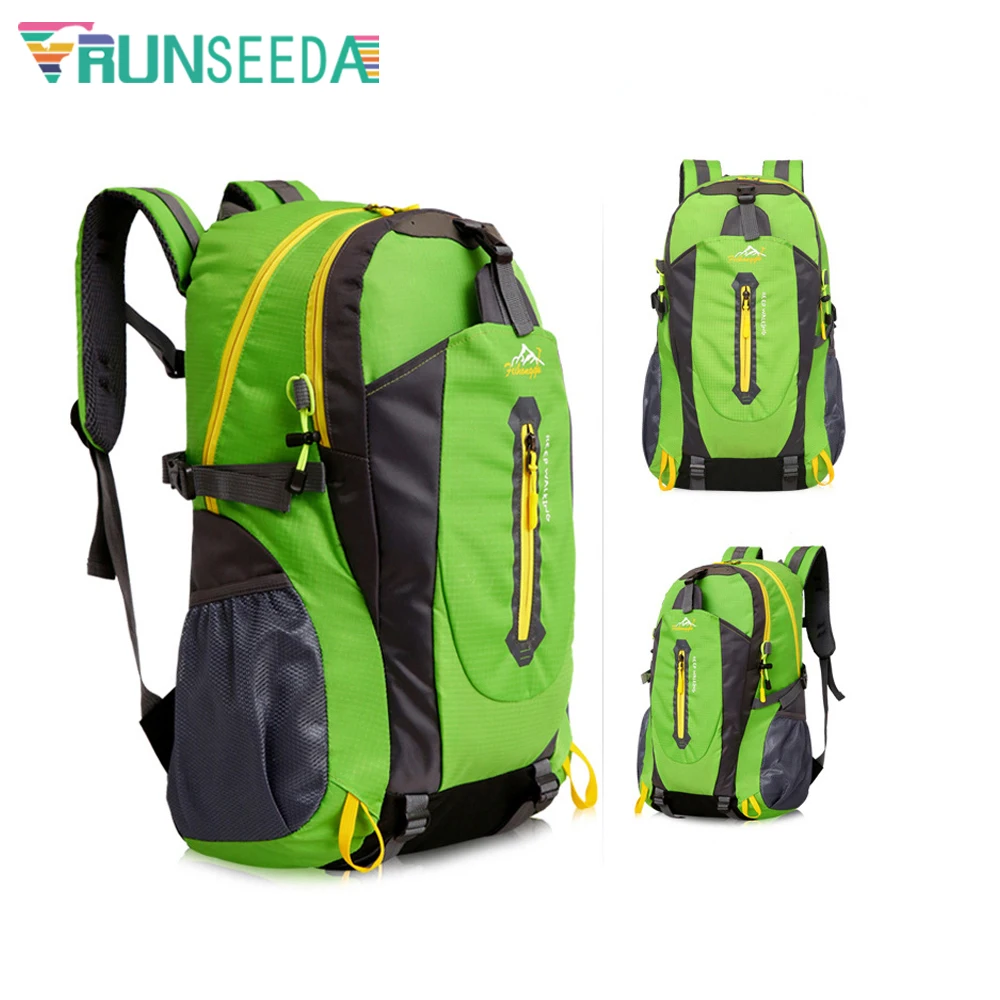 Водонепроницаемый дорожный рюкзак для мужчин и женщин Runseeda ранец 40 л альпинизма