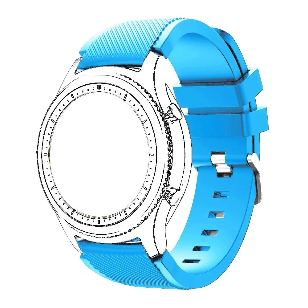 Joyozy gear S3 frontier/классический ремешок для часов 22 мм мягкий силиконовый samsung