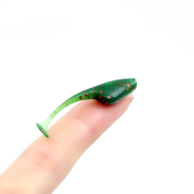Приманки для рыбалки мягкие 40 мм/0 75g T хвост мягкой рыбы SwimBait мягкий пластиковый