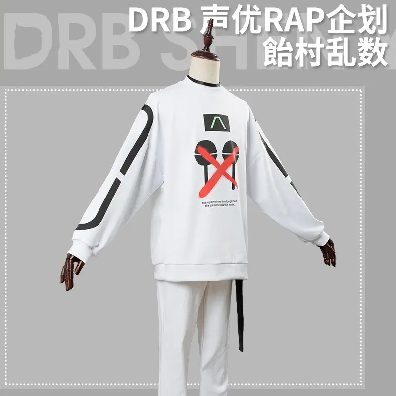 [Предварительная продажа] белая толстовка с капюшоном из аниме Division Rap Battle The Dirty