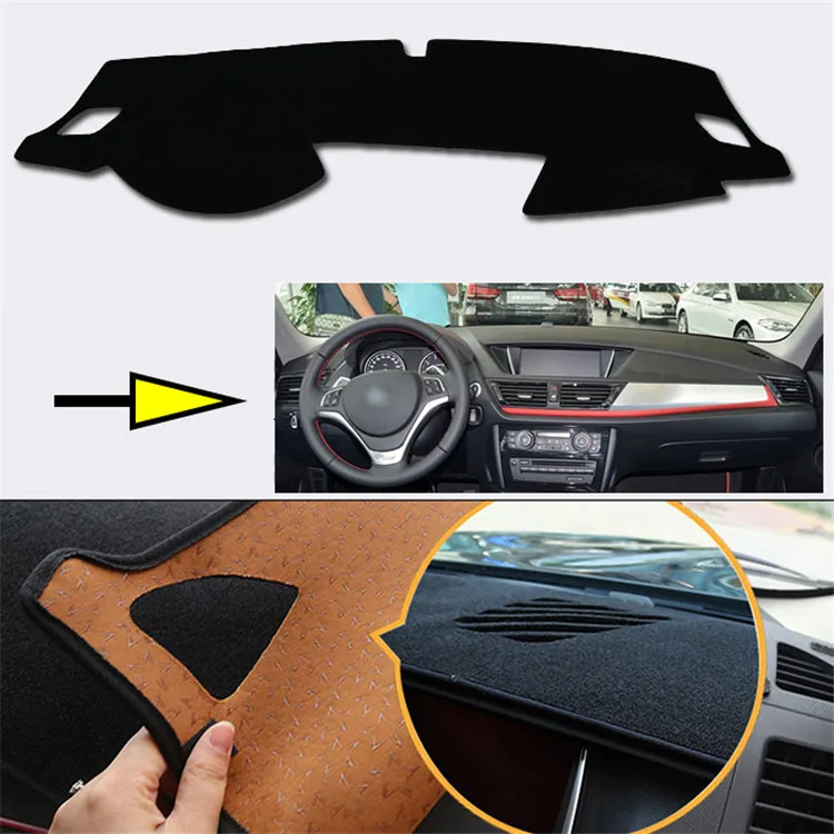 

New Interior Dashboard Carpet Photophobism Protective Pad Mat For BMW X1 2011-2015