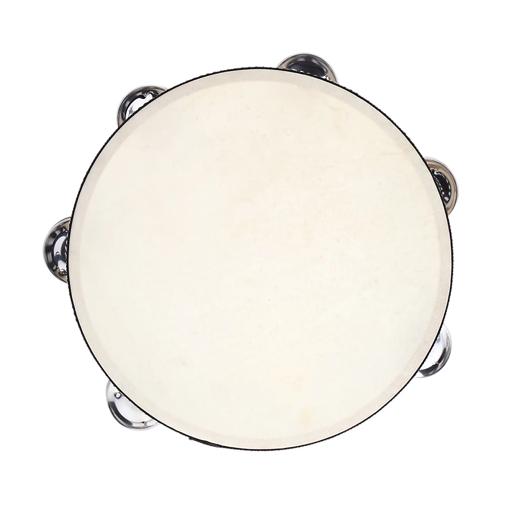 8 &quotдвухрядная рук Тамбурин барабан колокольчик Металл джинглы перкуссии