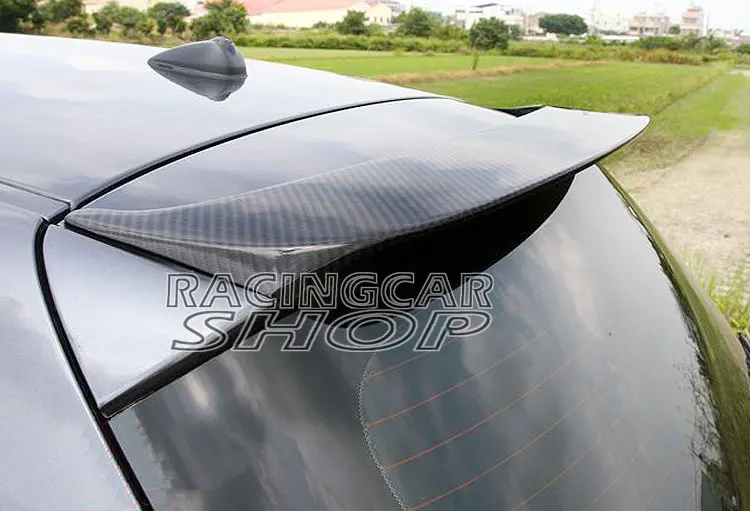 M Стиль настоящий спойлер на крыше из углеродного волокна для BMW 1 Series E87 E81 2004 2011