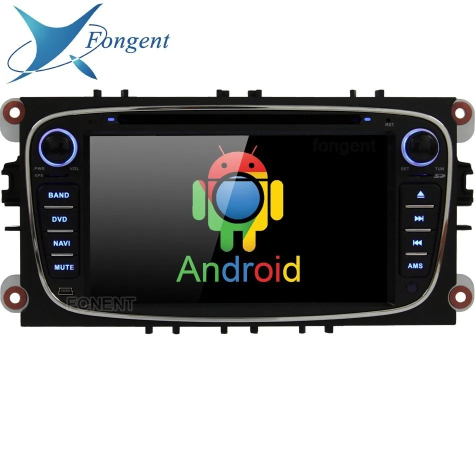 Автомобильный стерео Мультимедийный Android Компьютерный системный блок GPS 2 Din